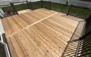 Sun Prairie deck construction
