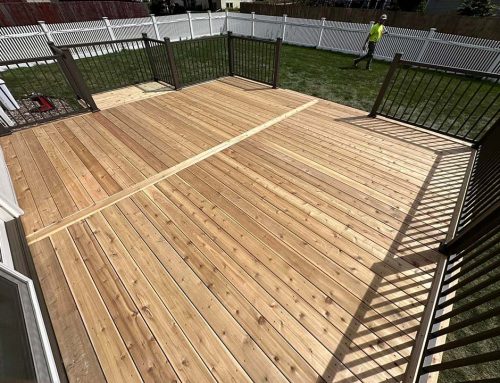 Wood Deck Construction for Backyards With Trees, Shade, and Moisture
