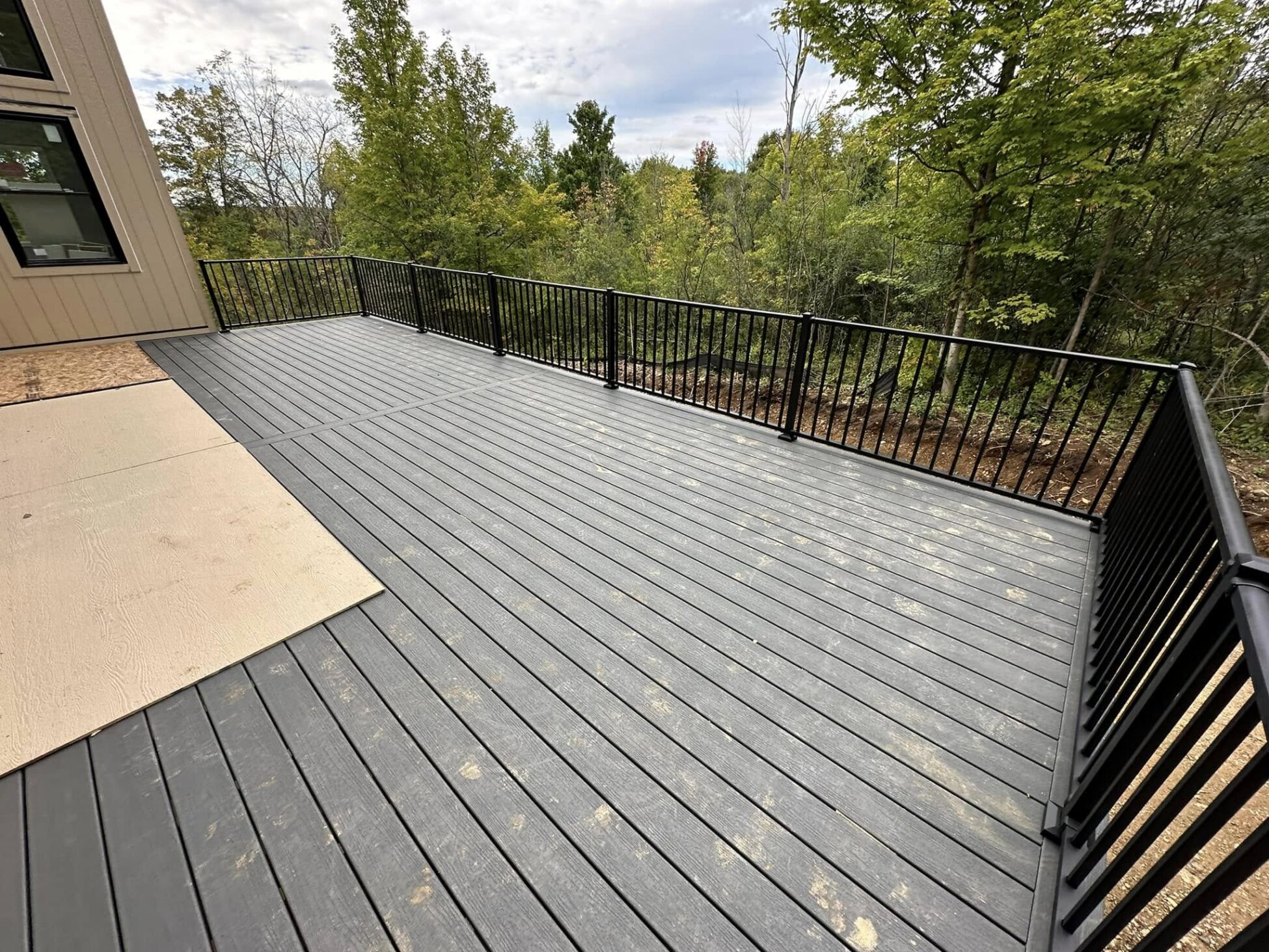 Oconomowoc deck building project